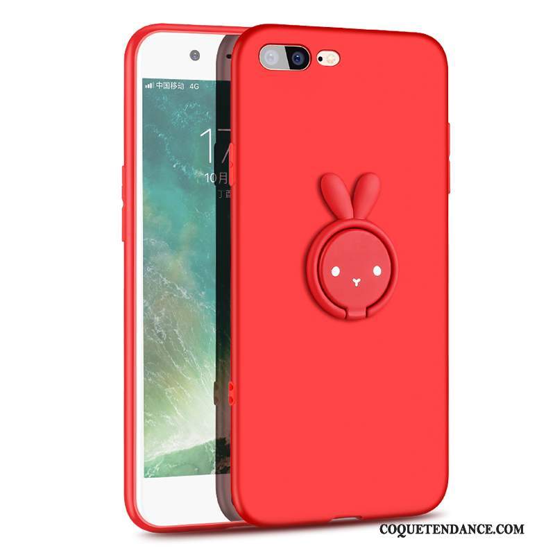 iPhone 8 Coque Silicone De Téléphone Rouge Étui Créatif