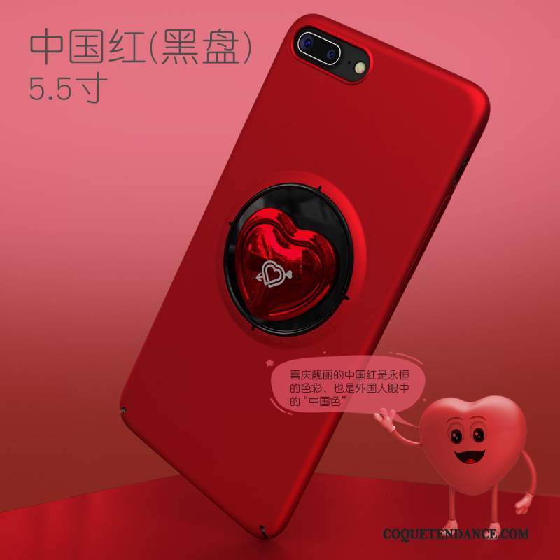 iPhone 8 Plus Coque De Téléphone Support Créatif Étui Rouge