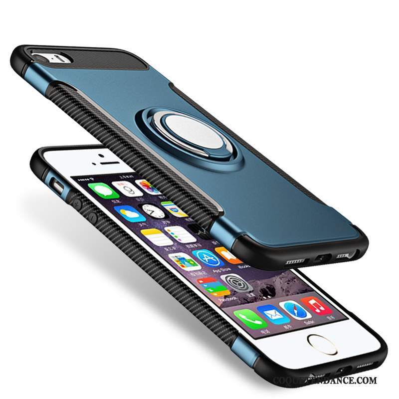 iPhone Se Coque Tout Compris Silicone Bleu Étui