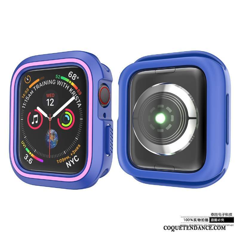 Apple Watch Series 1 Coque Fluide Doux Créatif Protection Noir