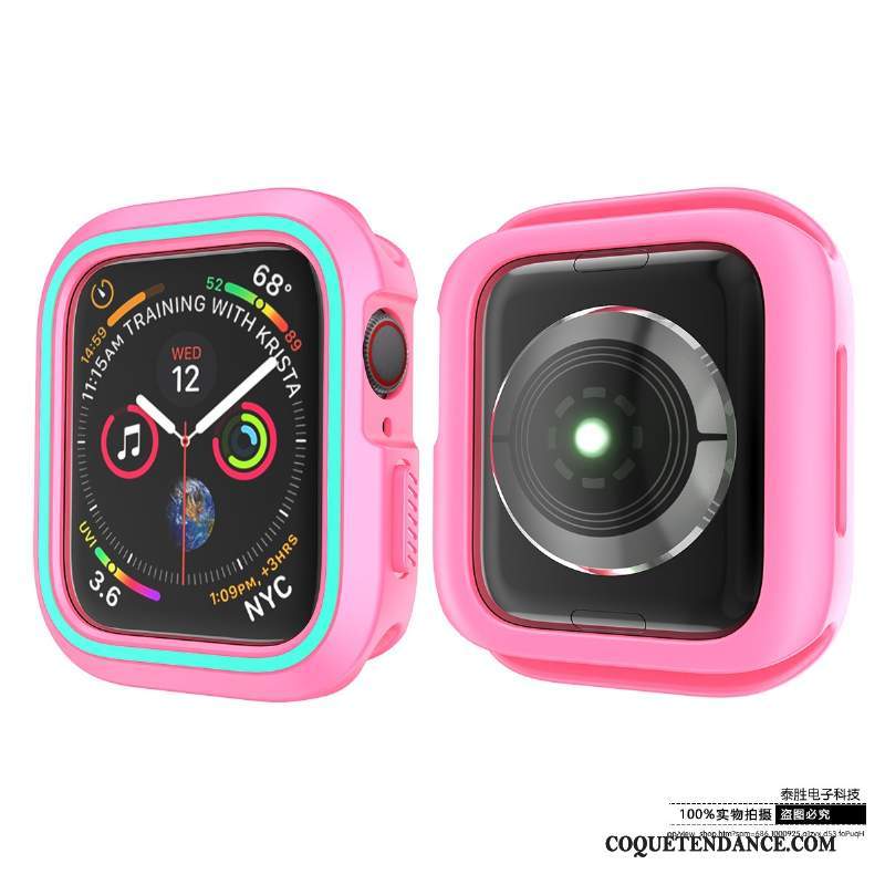 Apple Watch Series 1 Coque Fluide Doux Créatif Protection Noir