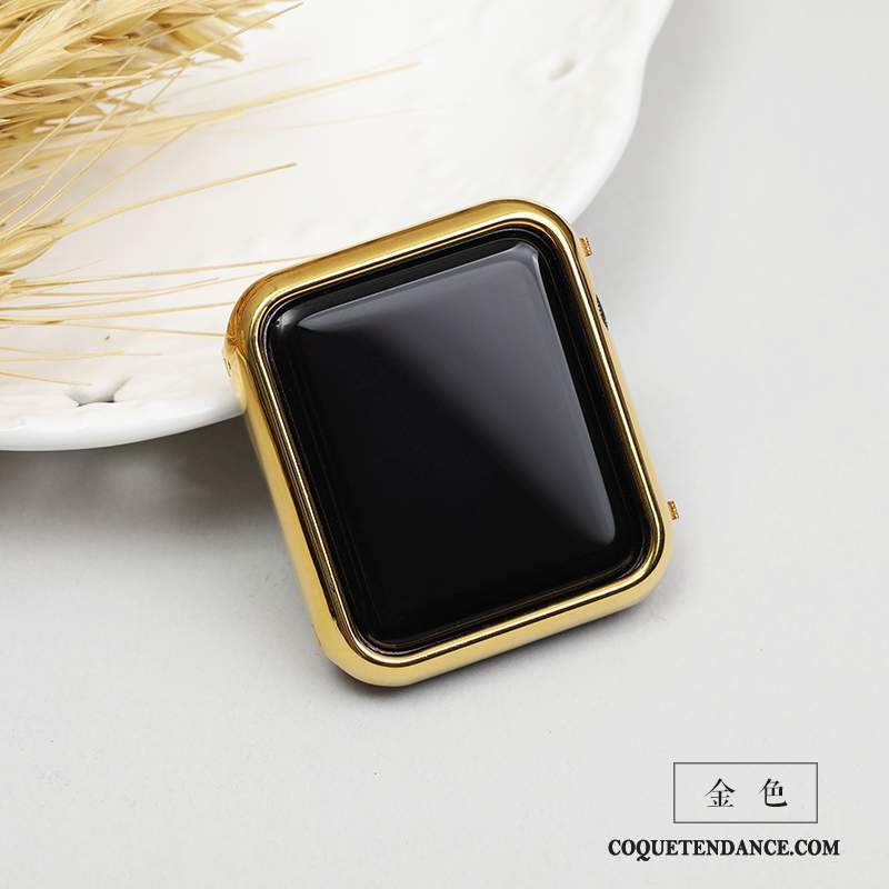 Apple Watch Series 1 Coque Modèle Étui Placage Or Membrane