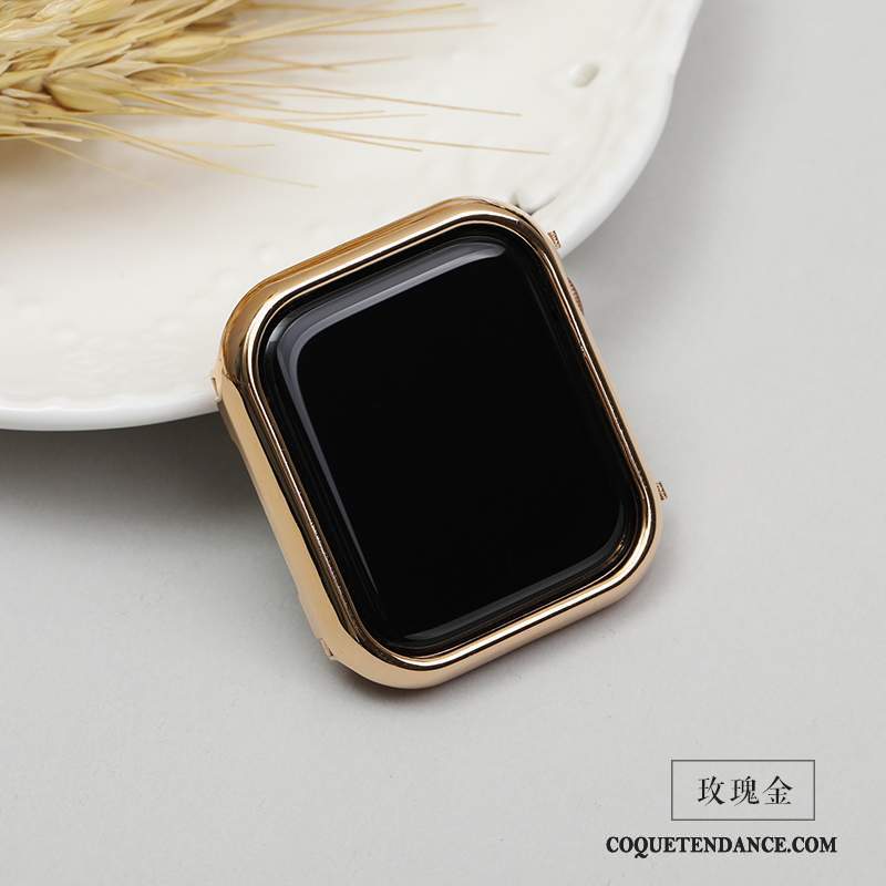 Apple Watch Series 1 Coque Modèle Étui Placage Or Membrane
