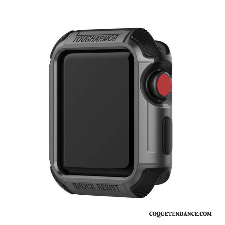 Apple Watch Series 1 Coque Noir Gris Étui Protection