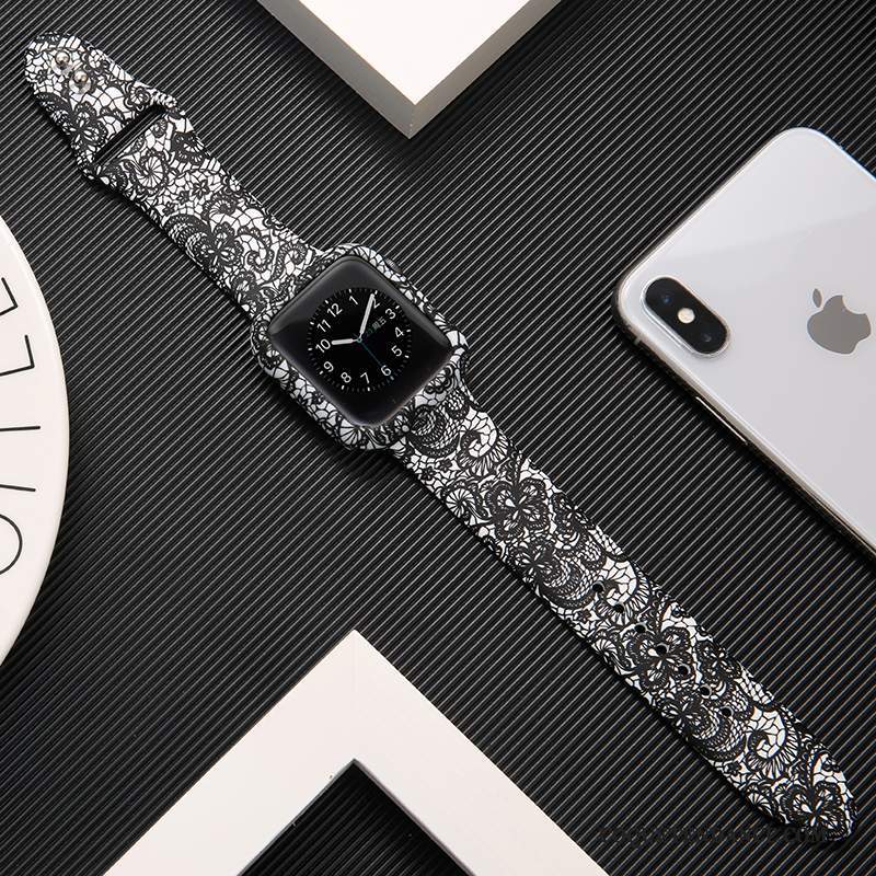 Apple Watch Series 1 Coque Rose Protection Tout Compris Créatif