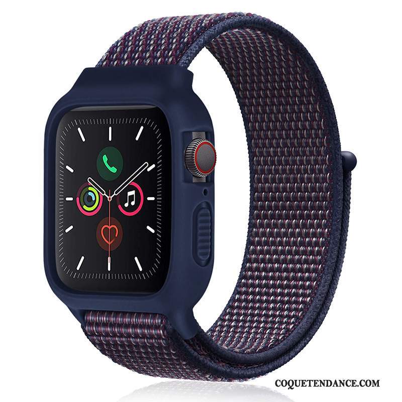 Apple Watch Series 1 Coque Silicone Nouveau Sport Bleu