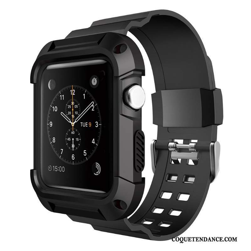 Apple Watch Series 1 Coque Tendance Protection Sport Silicone Personnalité