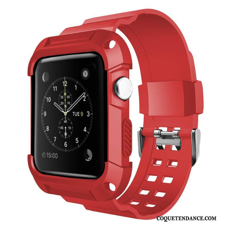 Apple Watch Series 1 Coque Tendance Protection Sport Silicone Personnalité