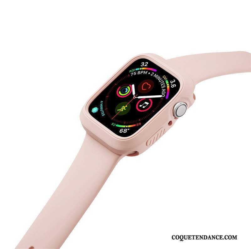 Apple Watch Series 2 Coque Orange Silicone Sport Incassable