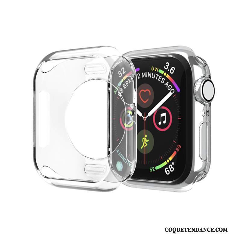 Apple Watch Series 2 Coque Silicone Fluide Doux Très Mince Or Étui