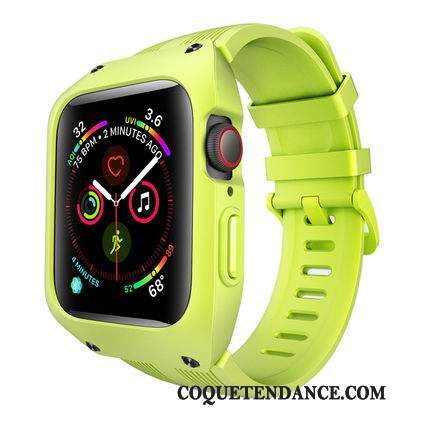 Apple Watch Series 2 Coque Sport Trois Défenses Silicone Vert
