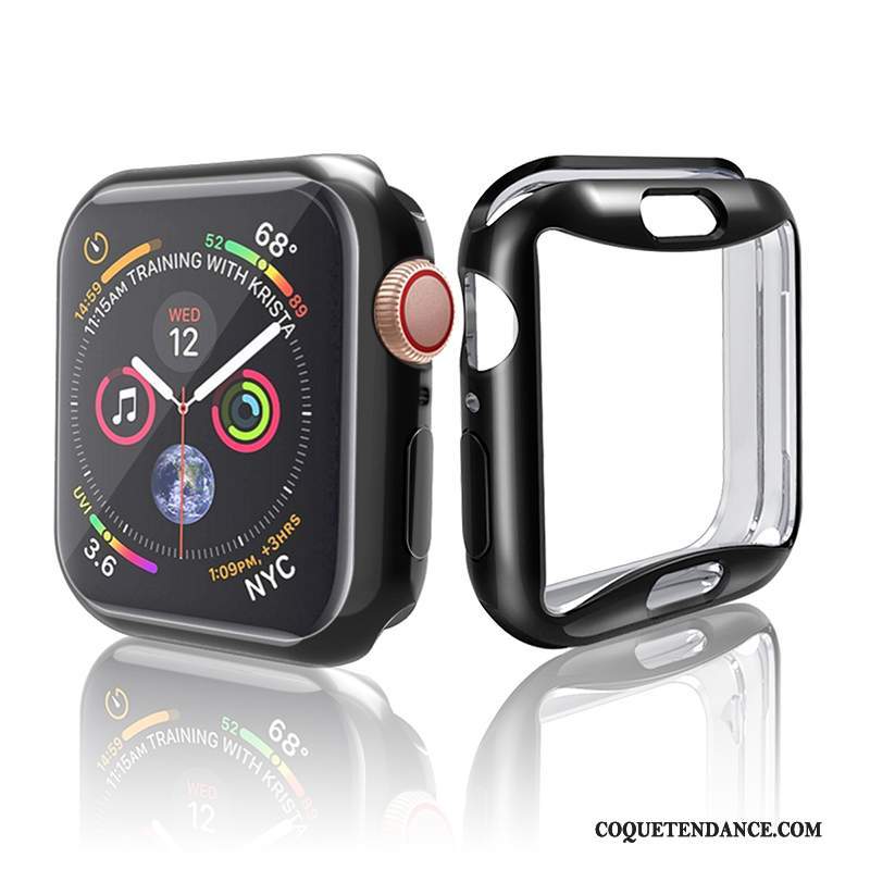 Apple Watch Series 3 Coque Accessoires Étui Silicone Or