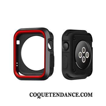 Apple Watch Series 3 Coque Bicolore Étui Vert Blanc