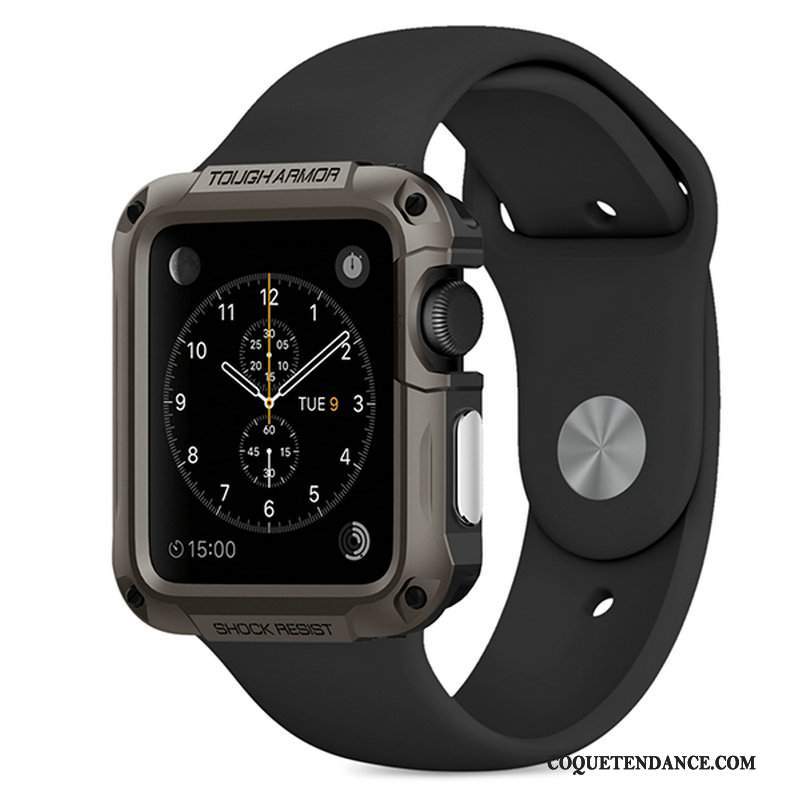 Apple Watch Series 3 Coque Or Rose Outdoor Protection Étui