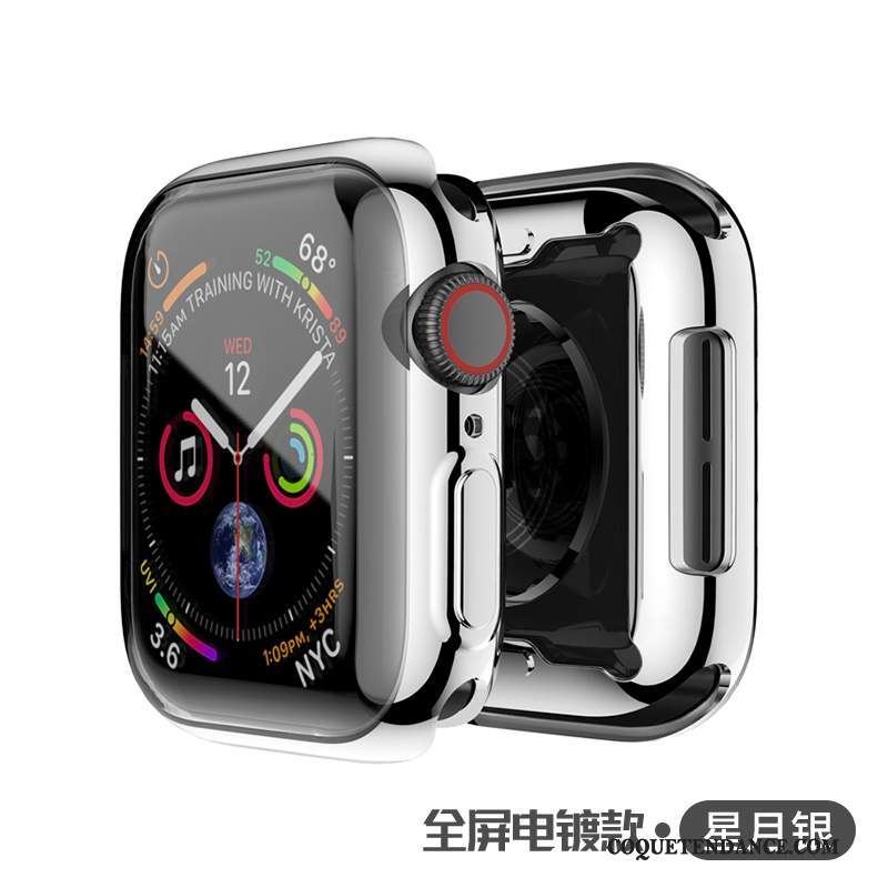 Apple Watch Series 4 Coque Fluide Doux Étui Tout Compris Protection