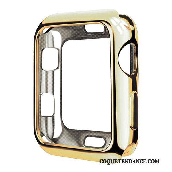 Apple Watch Series 4 Coque Protection Transparent Placage Rouge Très Mince