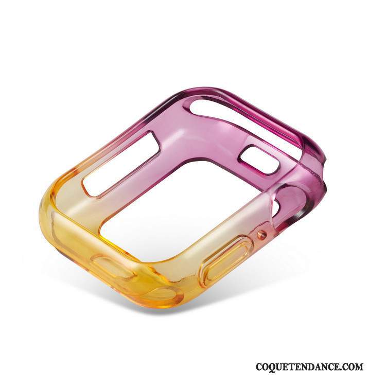 Apple Watch Series 4 Coque Sac Étui Coloré Fluide Doux Protection