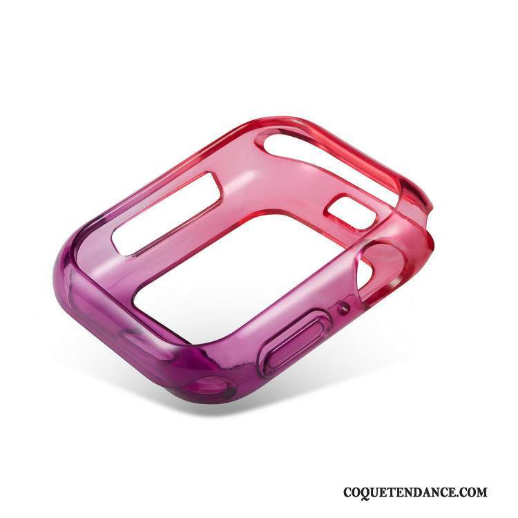 Apple Watch Series 4 Coque Sac Étui Coloré Fluide Doux Protection