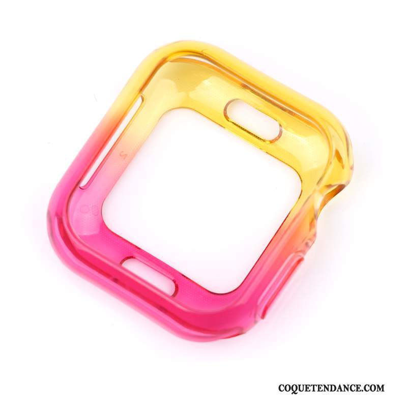 Apple Watch Series 5 Coque Personnalité Protection Tendance Incassable Transparent