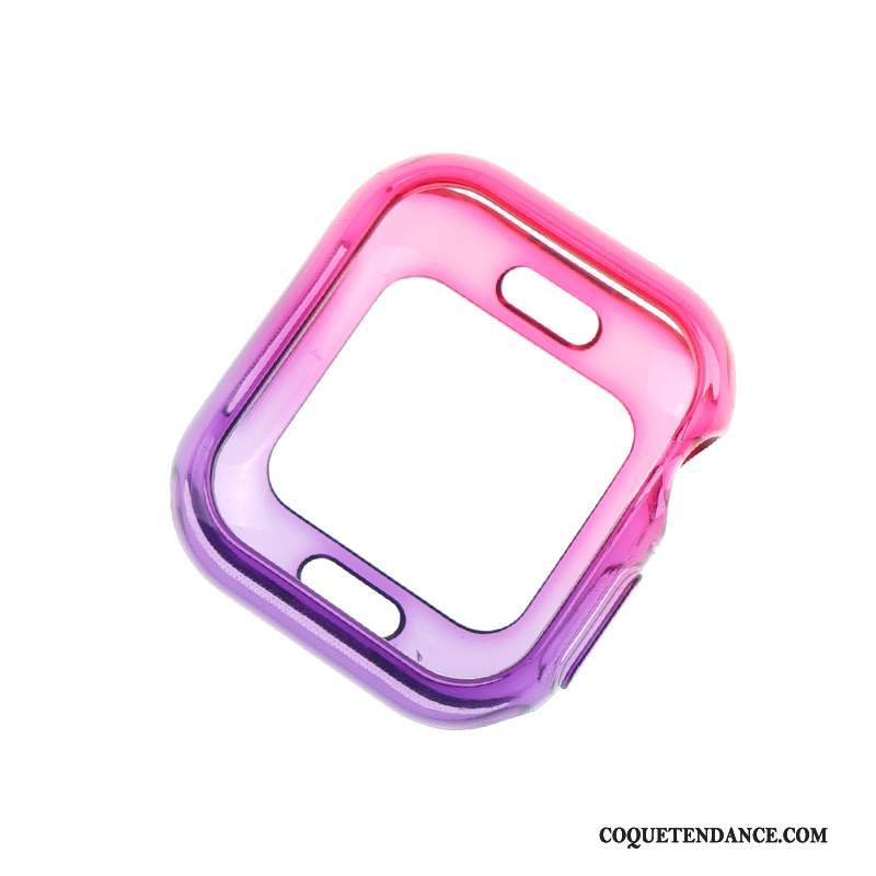 Apple Watch Series 5 Coque Personnalité Protection Tendance Incassable Transparent