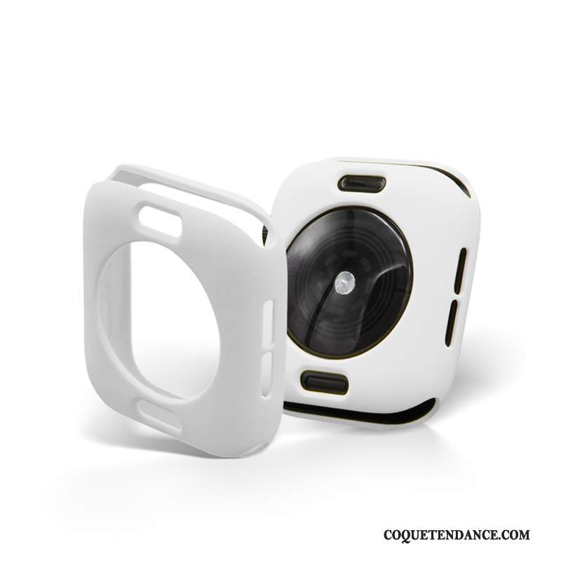 Apple Watch Series 5 Coque Protection En Silicone Accessoires Membrane Authentique