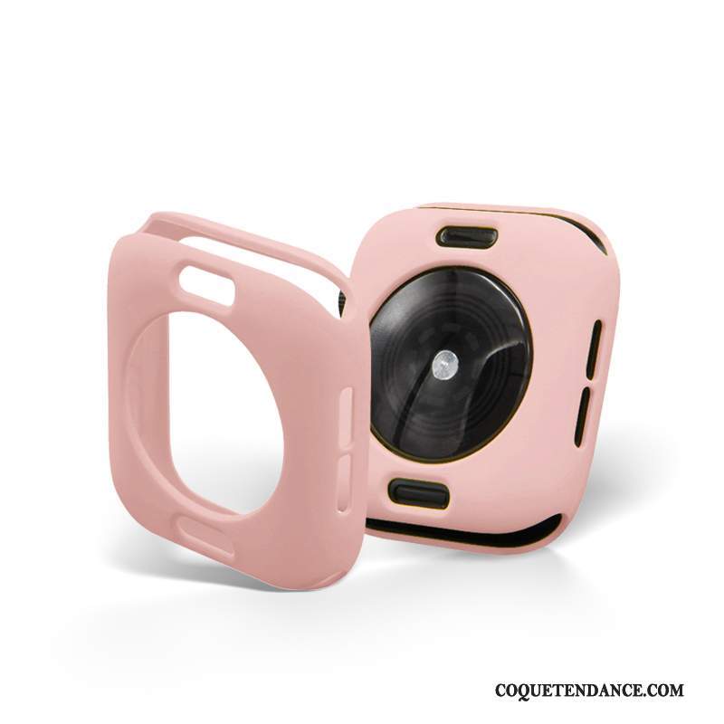 Apple Watch Series 5 Coque Protection En Silicone Accessoires Membrane Authentique