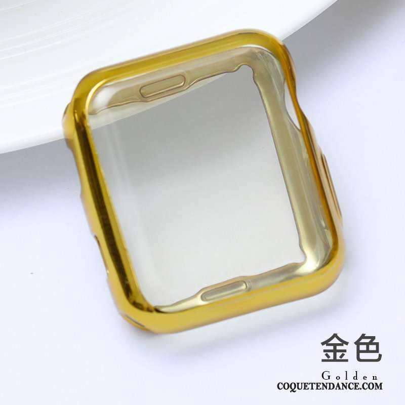 Apple Watch Series 5 Coque Protection Placage Fluide Doux Tout Compris Border