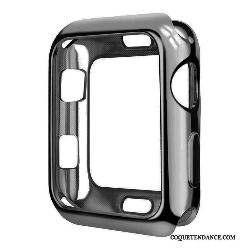 Apple Watch Series 5 Coque Transparent Placage Très Mince Étui