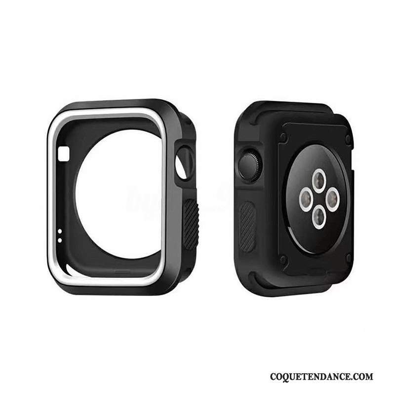 Apple Watch Series 5 Coque Étui Protection Blanc Border Accessoires