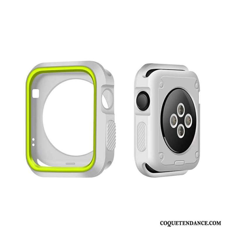 Apple Watch Series 5 Coque Étui Protection Blanc Border Accessoires