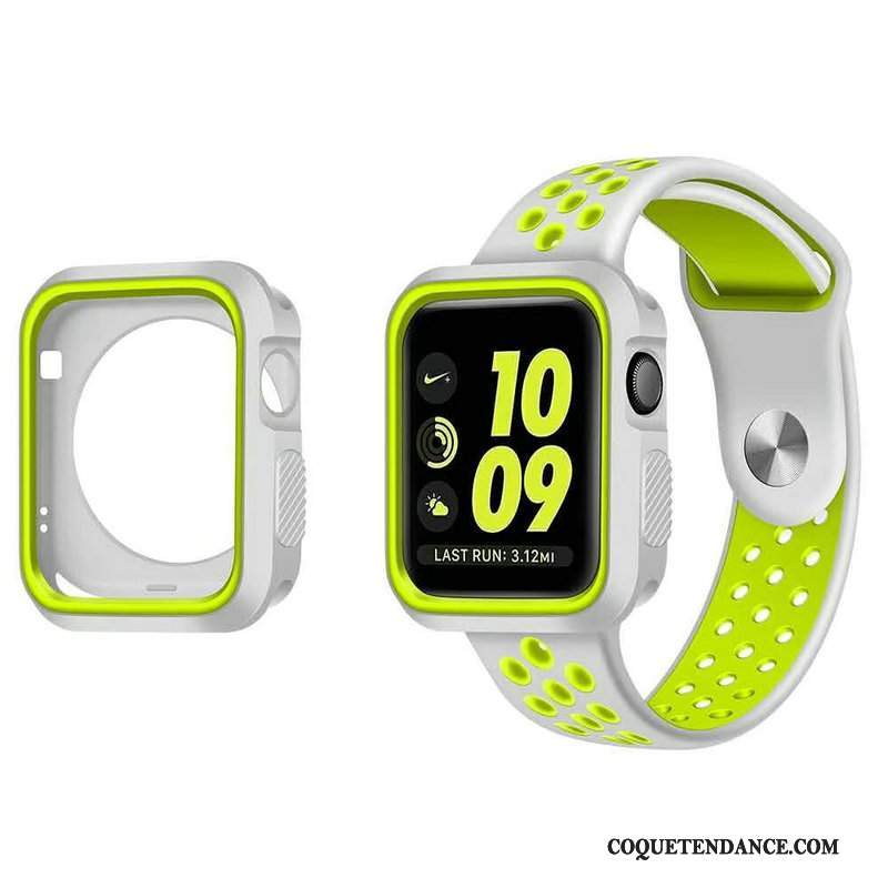 Apple Watch Series 5 Coque Étui Sport Protection Blanc