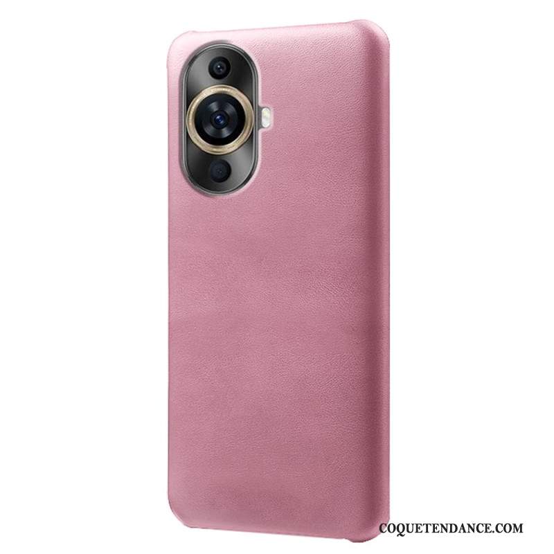 Coque Huawei Nova 11 Pro Effet Cuir