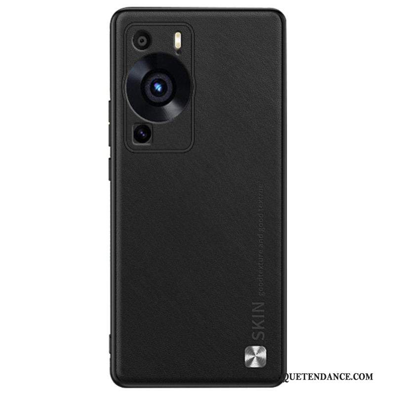 Coque Huawei P60 Pro Simili Cuir SKIN