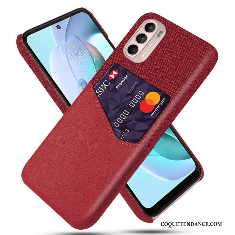 Coque Moto G41 / G31 Porte-Carte KSQ