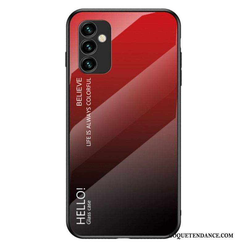 Coque Samsung Galaxy M23 5G Verre Trempé Hello