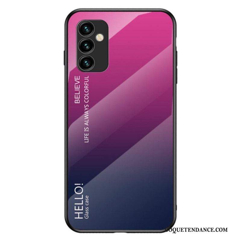 Coque Samsung Galaxy M23 5G Verre Trempé Hello