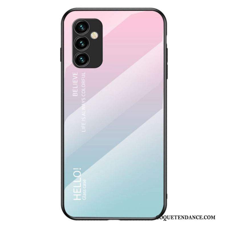 Coque Samsung Galaxy M23 5G Verre Trempé Hello