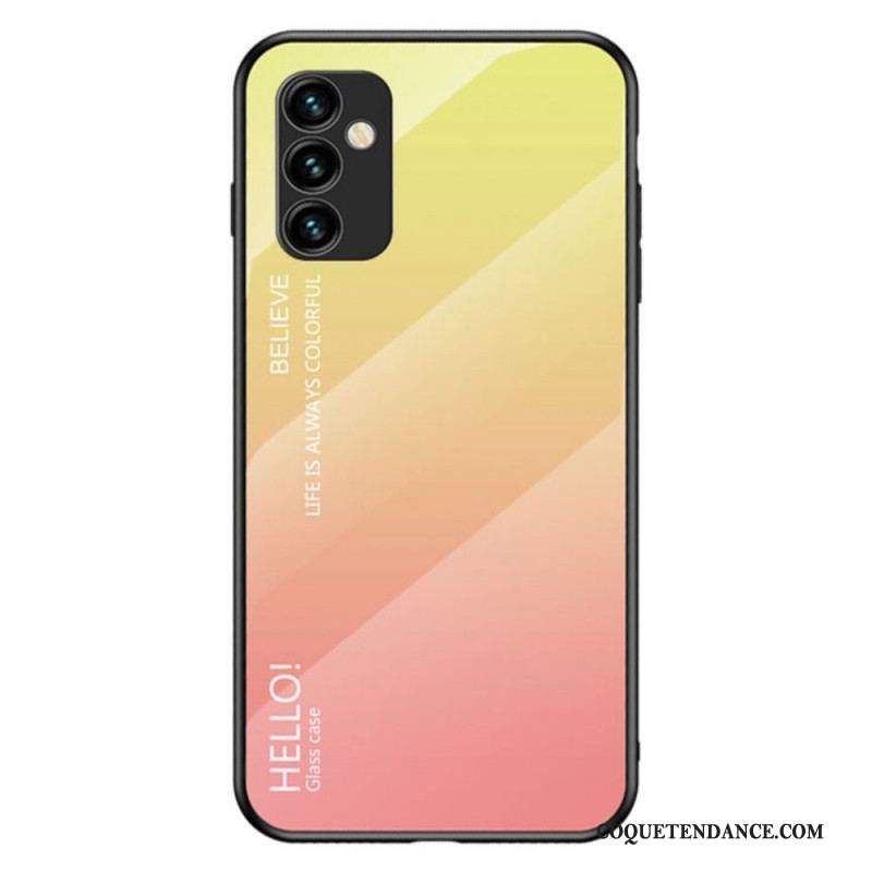 Coque Samsung Galaxy M23 5G Verre Trempé Hello