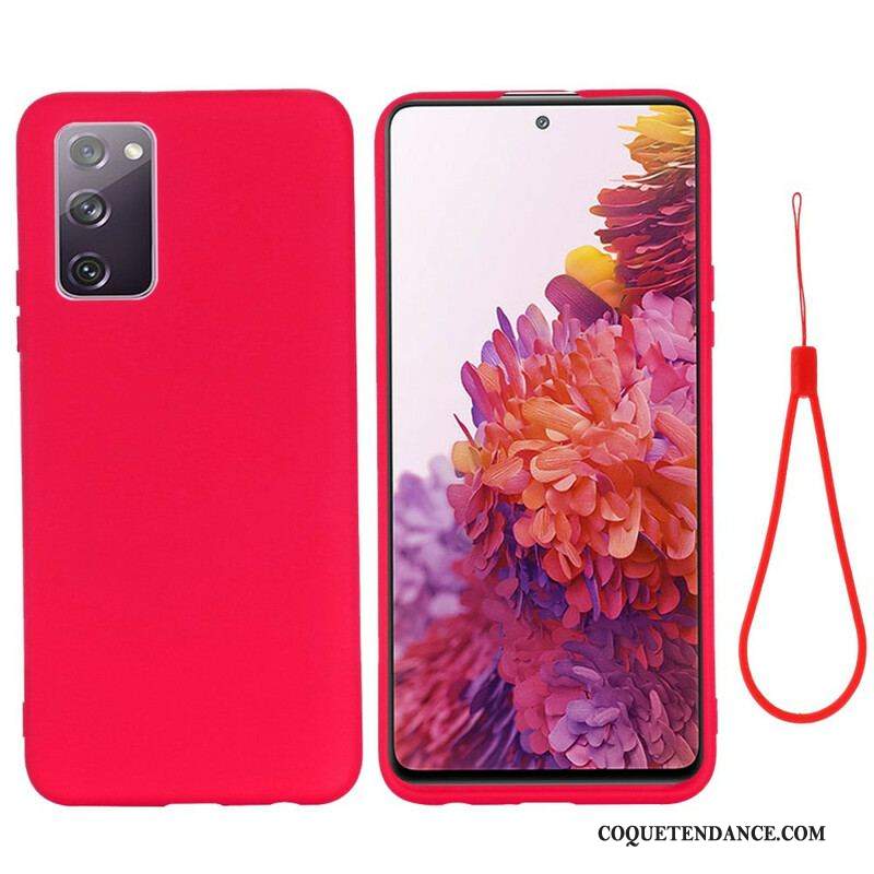 Coque Samsung Galaxy S20 FE Conception Silicone Liquide