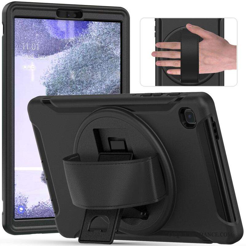 Coque Samsung Galaxy Tab A7 Lite Triple Protection avec Sangle et Support