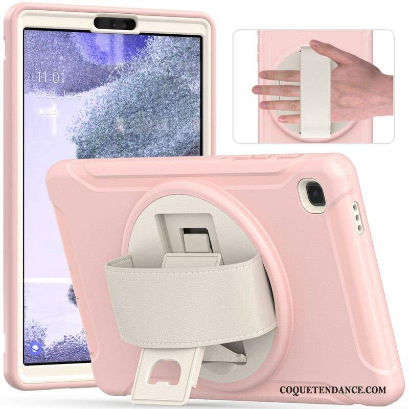 Coque Samsung Galaxy Tab A7 Lite Triple Protection avec Sangle et Support