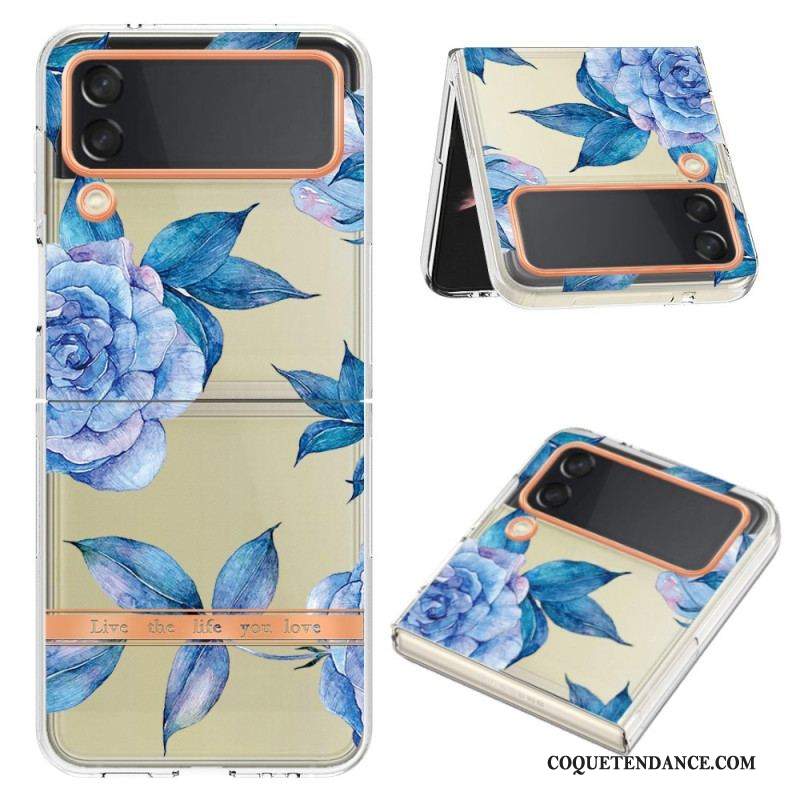 Coque Samsung Galaxy Z Flip 4 Florale