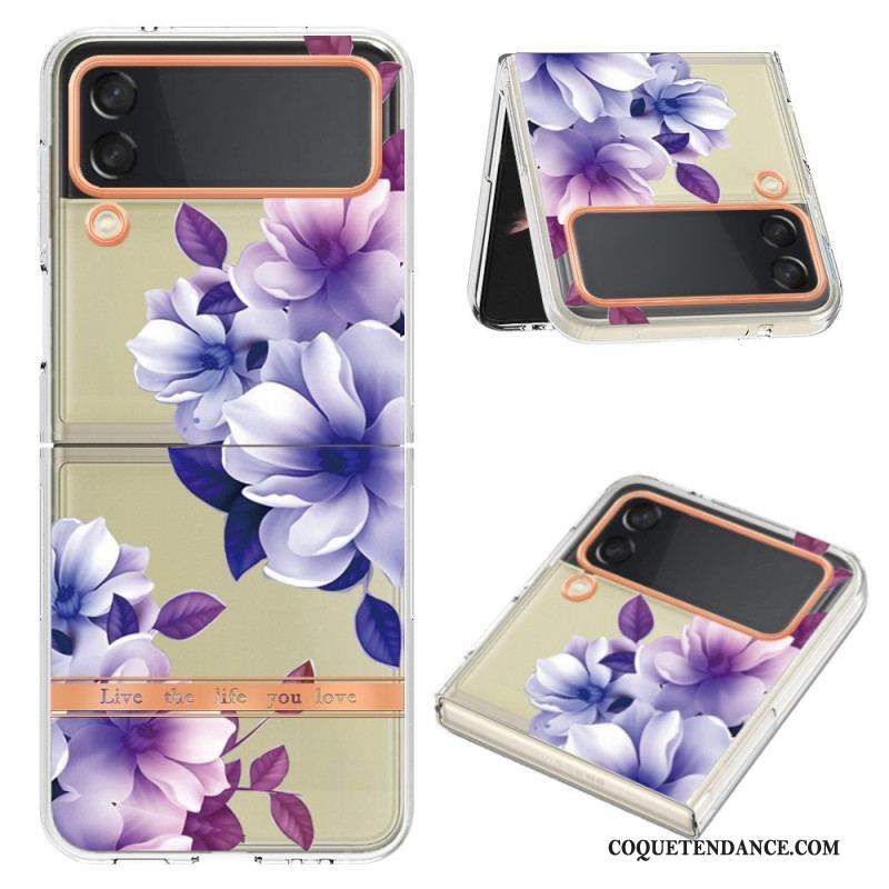 Coque Samsung Galaxy Z Flip 4 Florale