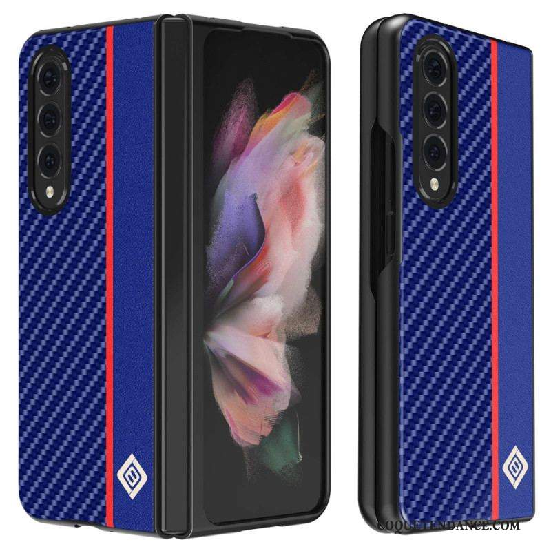 Coque Samsung Galaxy Z Fold 4 Fibre de Carbone Line Lc. Imeeke