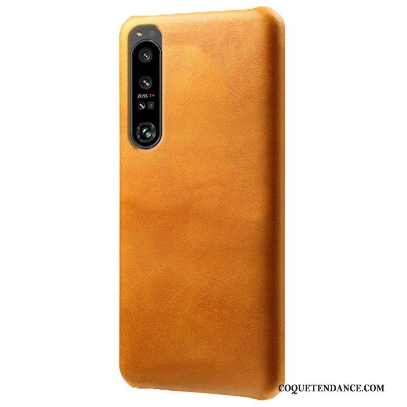 Coque Sony Xperia 1 IV Effet Cuir