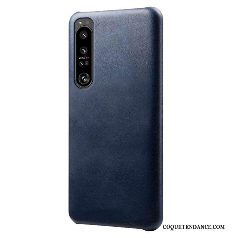 Coque Sony Xperia 1 IV Effet Cuir