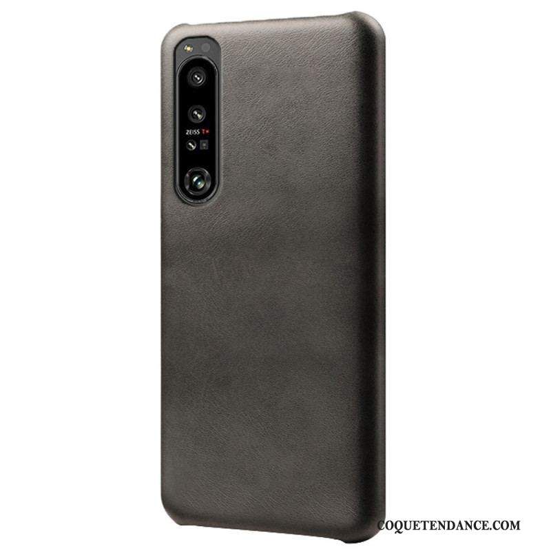 Coque Sony Xperia 1 IV Effet Cuir