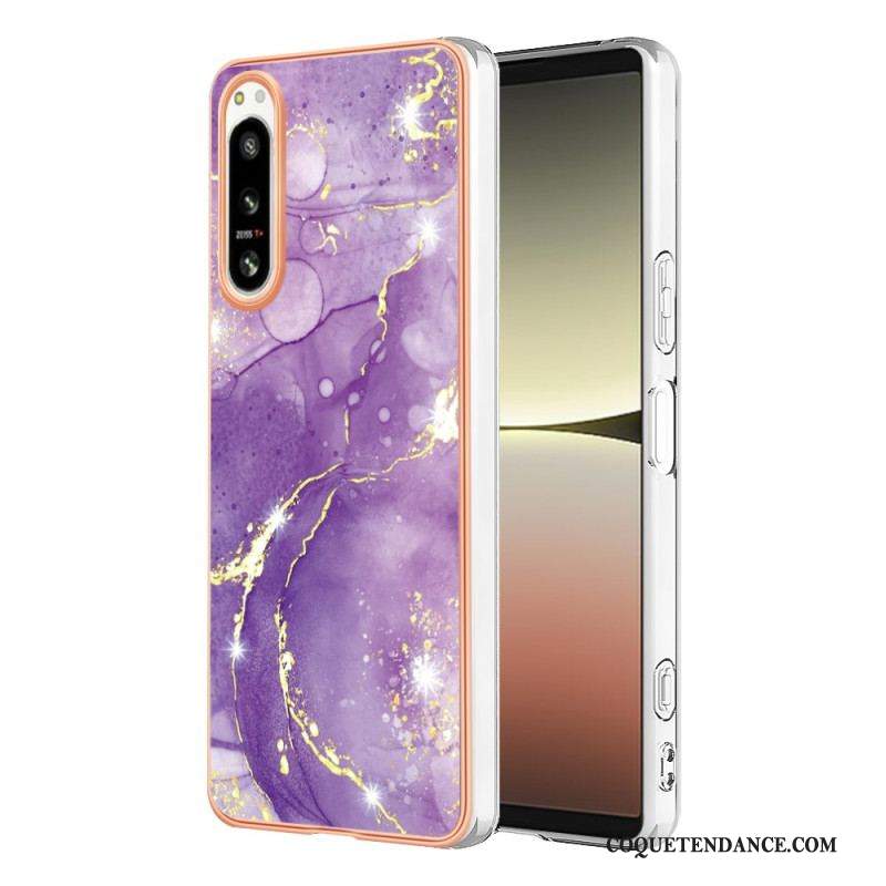 Coque Sony Xperia 5 IV Marbre Coloré