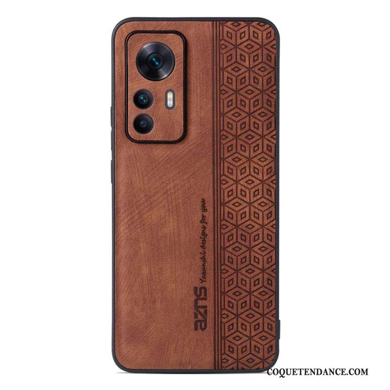 Coque Xiaomi 12T / 12T Pro Effet Cuir AZNS