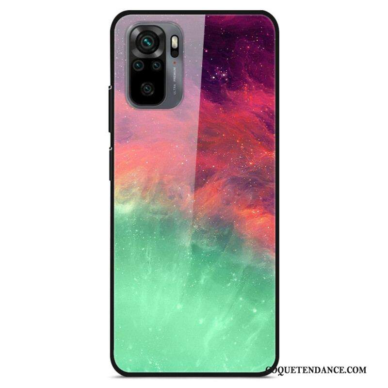 Coque Xiaomi Redmi Note 10/10S/Poco M5s Verre Trempé Premum Colors